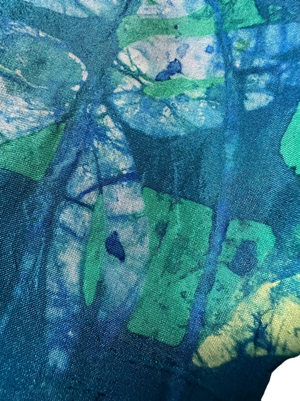 手染めシルクスカーフ - 画像 (7)