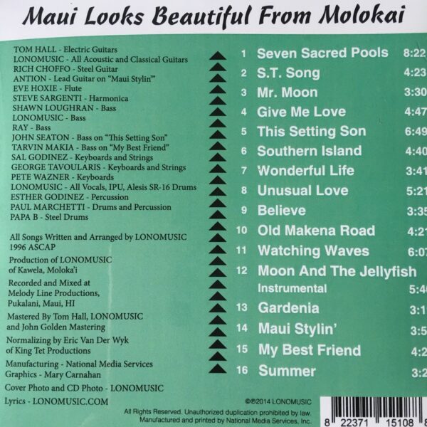 LONO：モロカイ島ミュージシャンCD - 画像 (12)